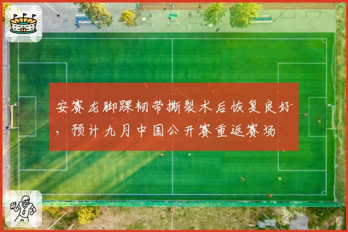 安赛龙脚踝韧带撕裂术后恢复良好，预计九月中国公开赛重返赛场